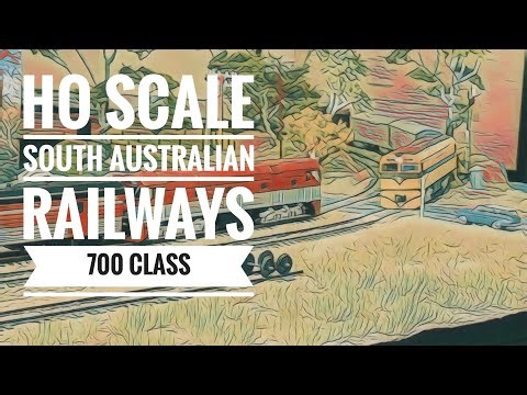 Ho scale South Australian Railways 700 class