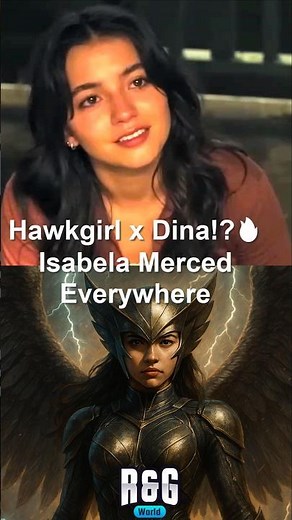 Isabela Merced as Hawkgirl & Dina? Hollywood’s Boldest Casting Yet #youtubeshorts #shorts #short