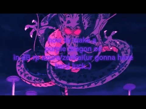 How to make a divine purple dragon oc in..,【AZURE AND ZENKAI】