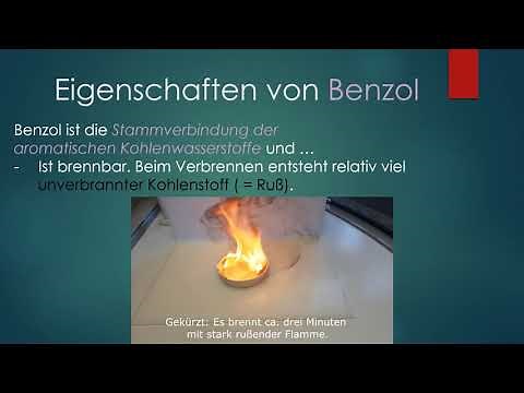 Eigenschaften von Benzol