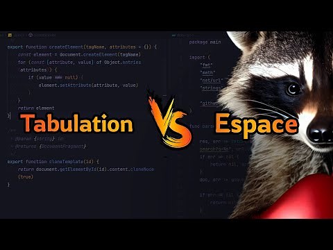 Indenter son code : Espace ou Tabulation ?