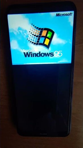 Windows 95 on Redmi Note 8T☠️☠️☠️ #windows #redmi