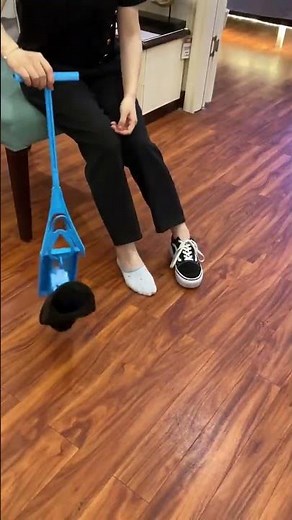 Portable Sock Assist Tool for Elderly to Change Socks with Ease!#gadgets