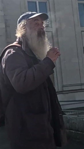 old man smoking