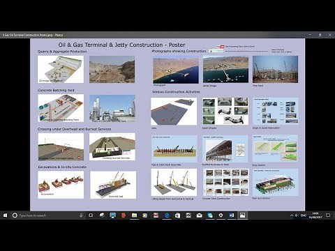 Oil & Gas Terminal & Jetty Construction in2min