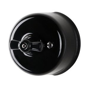 [Hot Item] Surface Mounted Vintage Electrical Rotary Porcelain Switch and Socket