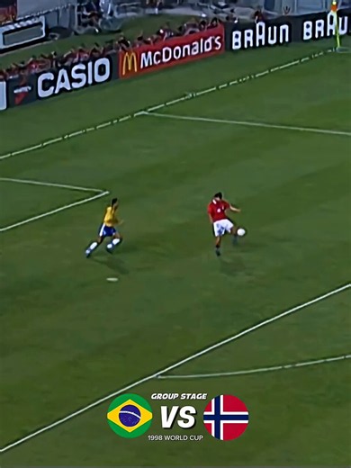 Brasil vs Noruega, Copa de 98.A Noruega venceu o Brasil na última rodada da fase de grupos. 💀🇧🇷Nostálgico!