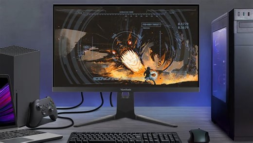 ViewSonic's New 27-Inch 4K IPS Monitor Can Boost The Refresh Rate At 1080p