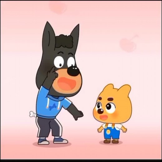 Sheriff Labrador and Dobby Dancing Hipnodance Song Edit