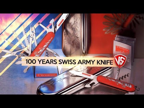 VICTORINOX 100 YEARS SWISS ARMY KNIFE COLLECTION | CON HISTORIA INCREIBLE!!