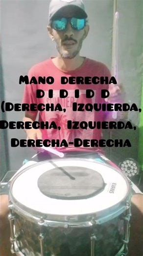 Doble paradiddle #tutorial #drummer #baterista #drum