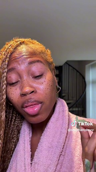 Feeling Boujee in a Pink Bathrobe from TikTok Shop