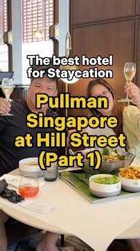 The best hotel for staycation in Singapore !