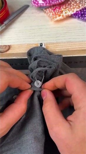 Fast shirt buttoning hack 👕 #easy #shirt #button #trick
