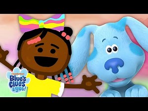 Blue Skidoos Into a Drawing & Meets JaBria! | You Skidoo! | Blue’s Clues & You!