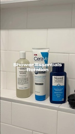 Shower Essentials Rotation For Men #grooming #essentials
