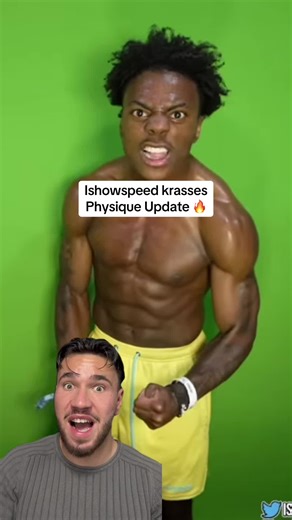 Ishowspeed's beeindruckende Muskeltransformation 2023