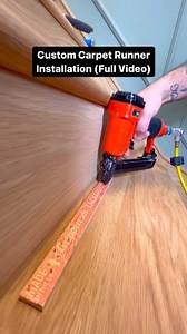 How To Install A Carpet Runner Like A Pro #how #howto #homeimprovement #doityourself #carpet #runner #flooring #diy #reels Did you like the style of the carpet ? | The Home Improvements Channel UK