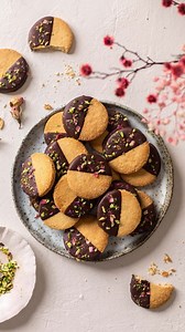 Anthea on Instagram: "These 3-ingredient almond flour shortbread cookies are easy to make and delightfully crispy! Made with wholesome ingredients, they're also vegan, gluten-free and refined sugar-free. I love half-dipping them in chocolate and making extra for snacks! These are my fave easy cookie recipe on my site 😉. To get the recipe: 1. Comment ALMOND SHORTBREAD and I'll DM you, or 2. Go to rainbownourishments.com (linked in bio) and use the search bar, or 3. Google 'rainbow nourishments a