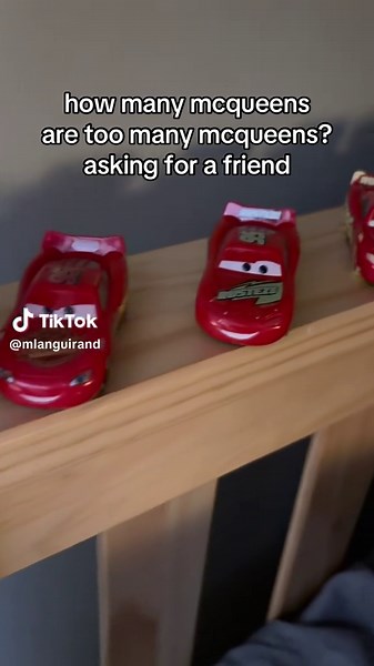 and he always demands the one that is always missing 🥲 #disney #lightningmcqueen #cars #disneycars #mcqueen⚡