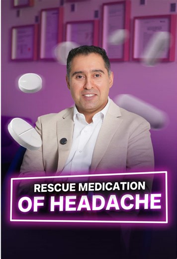 Migraine rescue medications aren’t just about stopping the pain, they’re about helping you get back to your normal life. To book your appointment contact us on: 971559011852 #DrSaadKanaan #TheHeadacheDoc