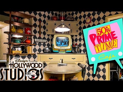 Time Travel for Lunch at 50s Prime Time Cafe in Disney’s Hollywood Studios!