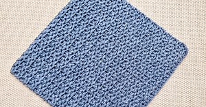 Super Easy Wiper Crochet Dishcloth Pattern Part of The 2025 Dishcloth of the Month CAL