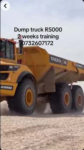 Dump Truck Training: Become Certified in 2 Weeks