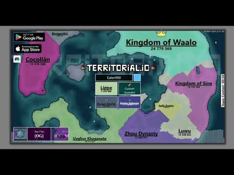 Territorial.io ai royale on territorial.io homepage