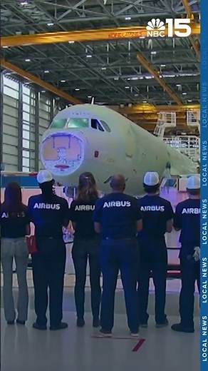 Airbus opens 3rd U.S. assembly line at Mobile's Brookley Aeroplex - NBC 15