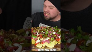 Loaded Nacho Platter Mukbang | Crunchy ASMR Food Sounds