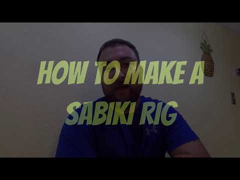 How to Make a sabiki Rig to catch free bait