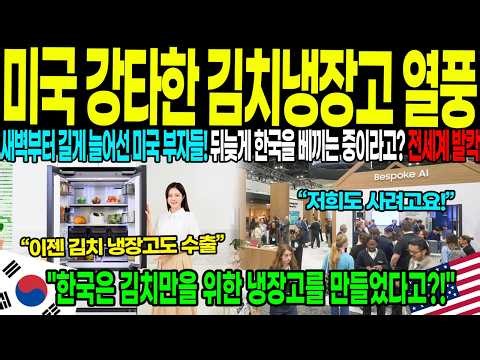 [Inspiring Story from Abroad] The Kimchi Refrigerator Craze Sweeping Across America! Why Are Weal...