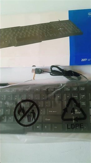 Prodot 207 Wired Keyboard Review 🔥 #ramanpb03 #keybord