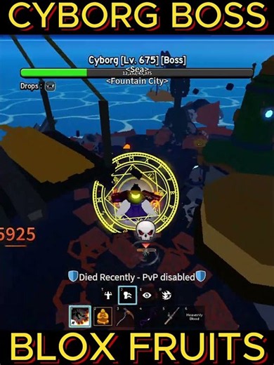 I FOUGHT The CYBORG Boss... 😳💀 | Blox Fruits