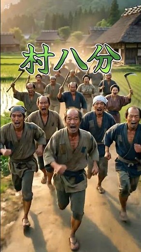 江戸時代の村八分 #江戸時代 #歴史 #雑学