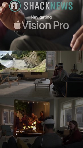 Apple Vision Pro - Spatial Video & Panorama Demo #applevisionpro #appleinc #vr #augmentedreality #XR #applevisionproheadset #visionOS #applevr #headmounteddisplay #virtualrealityexperience #VisionPro | Shacknews | Facebook