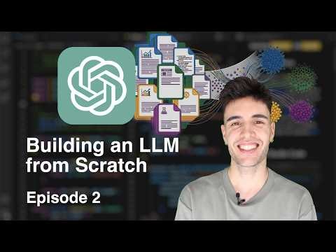 Building an LLM from Scratch: Ep. 2 - How LLMs "Read" Text (Tokenizers & Embeddings)