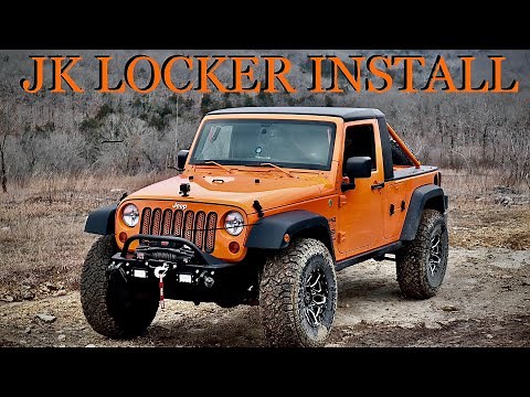 How to install a locker in a Jeep Wrangler JK