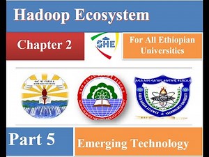 Emerging Technology: chapter - 2 || part - 5. Components of Hadoop Ecosystem.