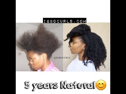 STEP BY STEP-How To Go or Return Natural From Relaxed or Damaged Hair to Natural Hair