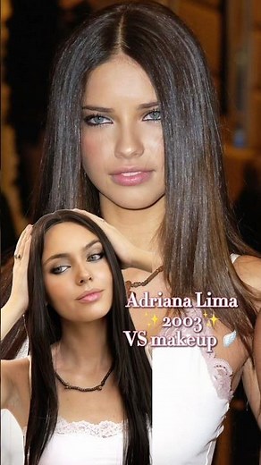 How to: ADRIANA LIMA Eyes🖤 Victoria’s Secret Makeup Tutorial🪽