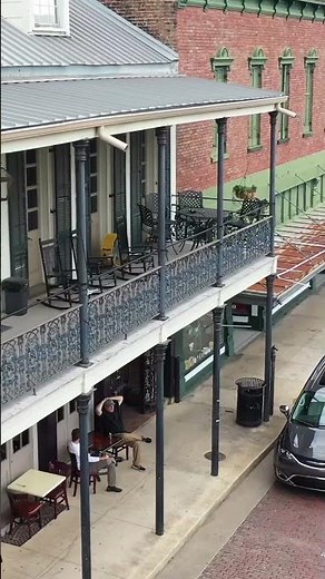 A bird’s eye view of the oldest city in #Louisiana , Natchitoches! #travel #shorts