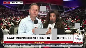 7.8K views · 415 reactions | RSBN is LIVE inside rally venue in Charlotte, NC as massive crowds begin to file in to hear from President Trump at 6:00pm ET WATCH LIVE: https://www.rsbnetwork.com/video/live-president-trump-holds-a-rally-in-charlotte-north-carolina-7-24-24/ | Right Side Broadcasting | Facebook