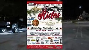 Come on, it’s lovely weather for “SLAY RIDES” together with you! 😱🎄‼️ CTM Customs presents “Slay Rides” a combination of a car show and a community event! On Saturday, December 11th from 6-10pm at the Treasure Coast Square mall we will be exhibiting the entire aftermarket automotive industry as well as lighting up our community! Along with all the customized Jeeps, trucks, and cars we will also have food trucks, local vendors, and family fun activities. More importantly we will be raising fund