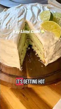 The Ultimate Key Lime Cake #recipe #cakerecipe #summer #dessert