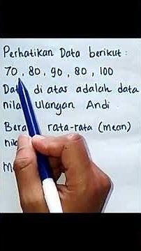 How to Calculate the Average (Mean) of a Data Set #math #learningmath