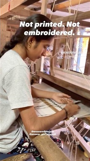 Extra Weft Craft Bhujodi ✨🤍