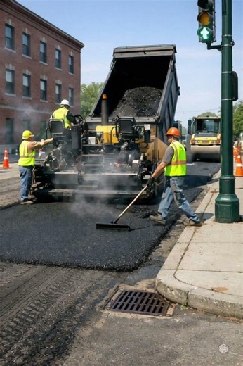 Satisfying City Street Repave Start to Finish #buildersofig #constructiontimelapse #homeupgrades