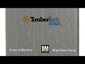 TimberTech Edge Prime Composite Deck Boards, Maritime Gray